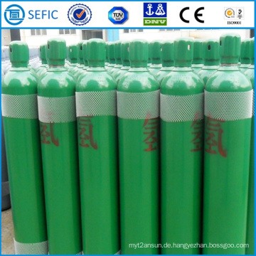 Nahtloser Stahlhochdruck-industrieller Wasserstoff-Zylinder 50L (EN ISO9809)